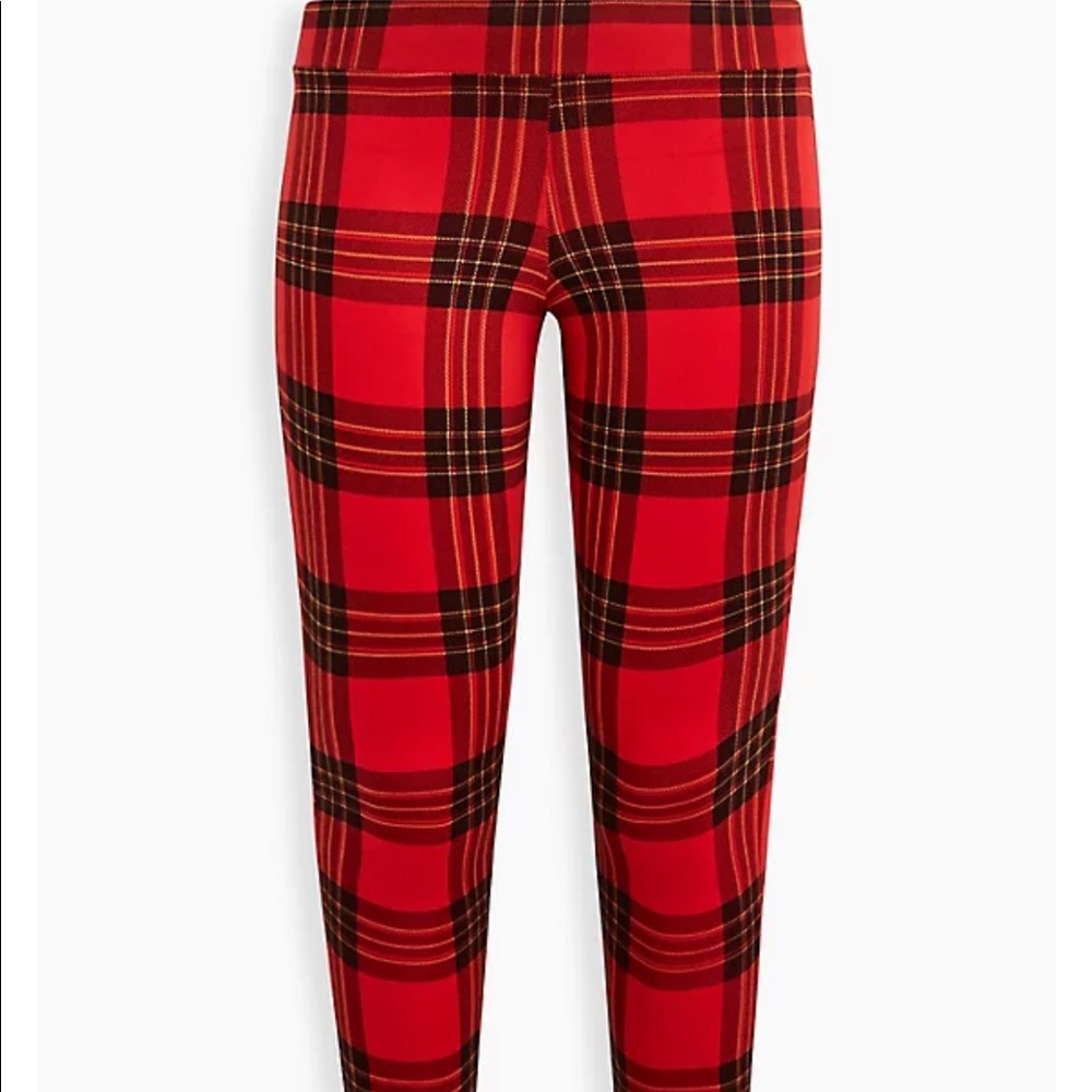 NWT Plaid Leggings - Picture 2 of 4